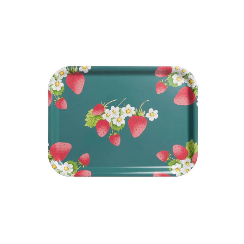 Sophie Allport Strawberries Serving Tray - Small