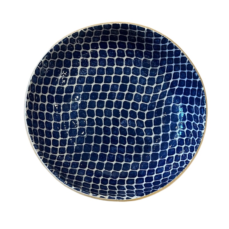 Terrafirma 8" Bowl Taj Cobalt