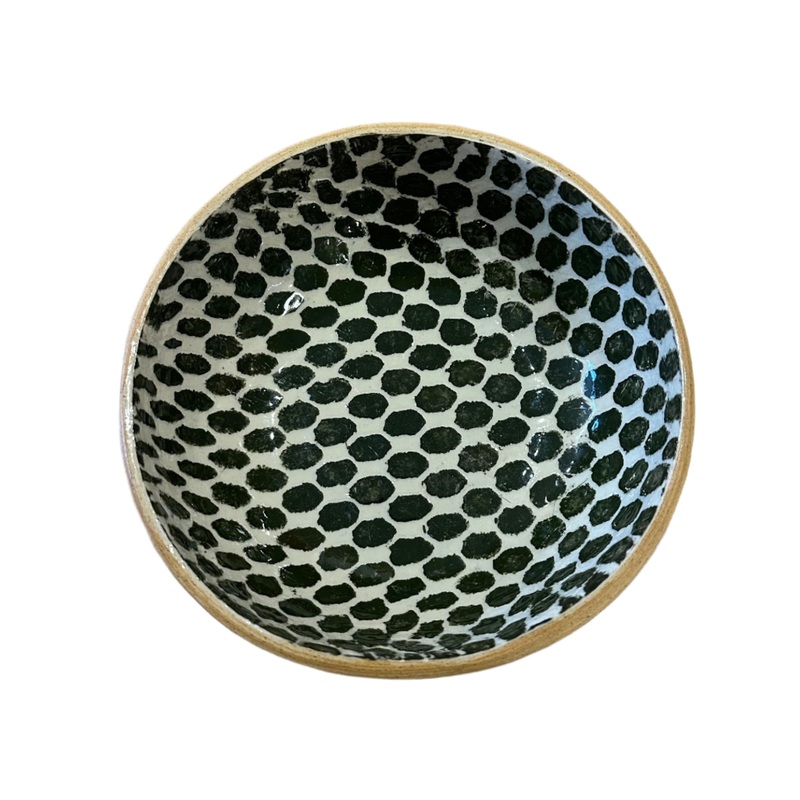 Terrafirma Soup Bowl Dot Pine