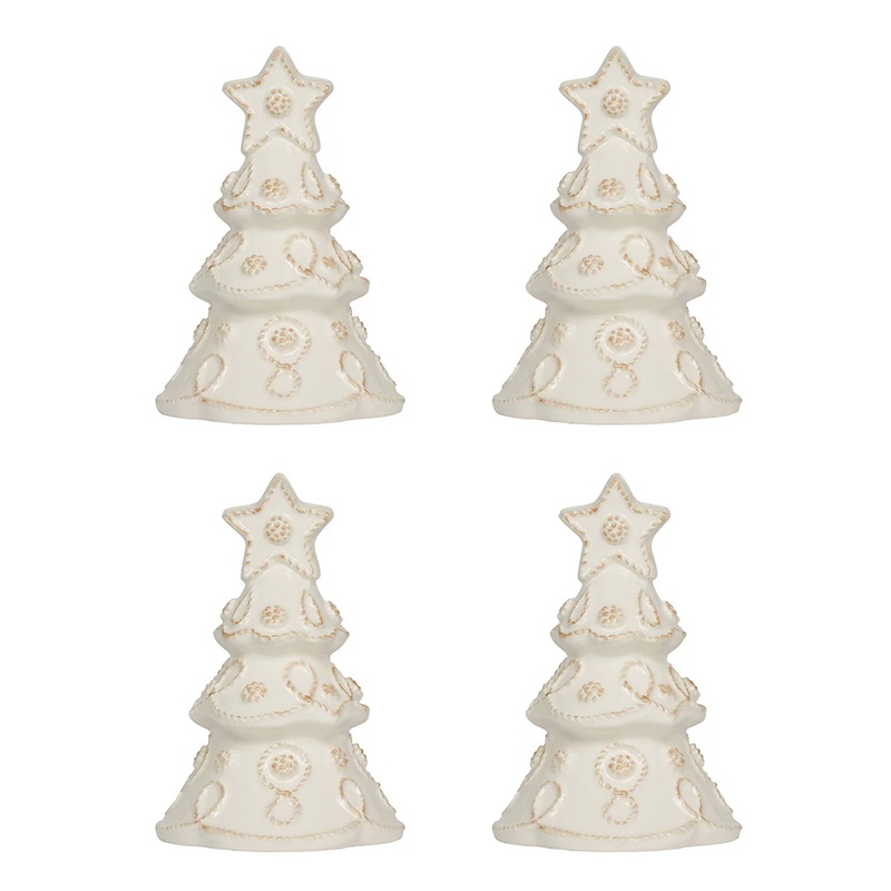 Juliska Berry & Thread Tree Place Card Holder Set/4 - Whitewash