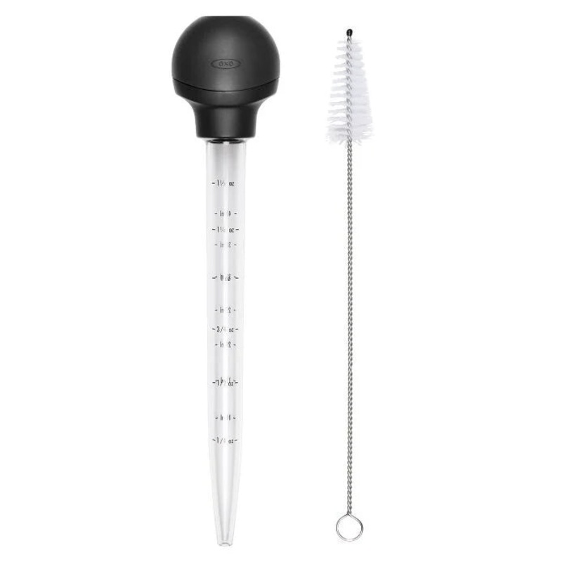 OXO Baster With Cleaning Brush - Black