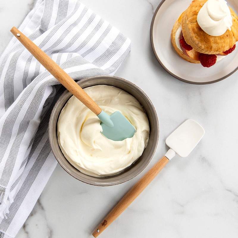 S/2 Sm Silicone Spatula