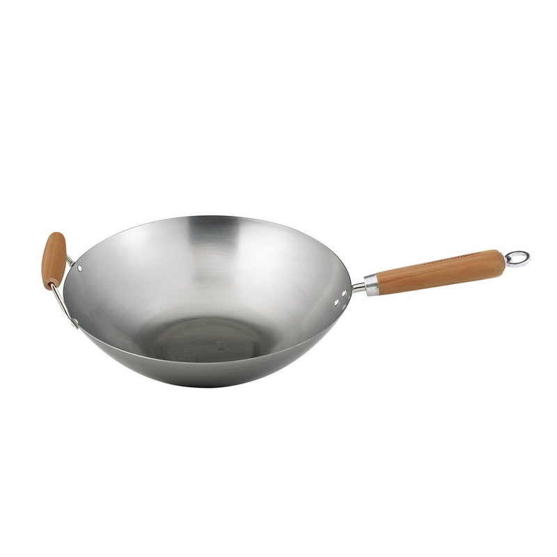 Carbon Steel Wok, 14"