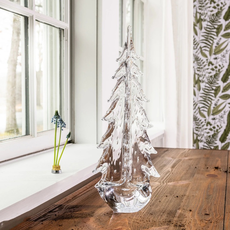Simon Pearce Bubble Evergreen Tree 20"