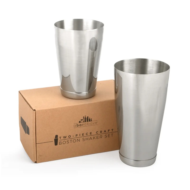 Stainless Steel Boston Shaker - Weighted