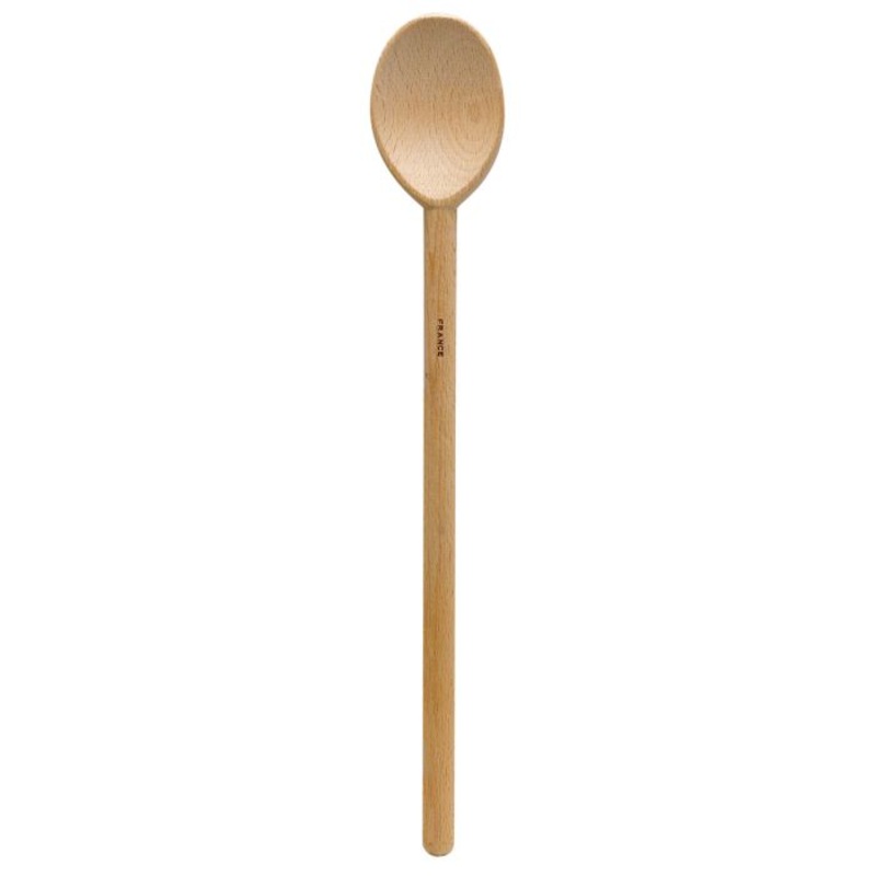 Classic French Beechwood Spoon, 14"