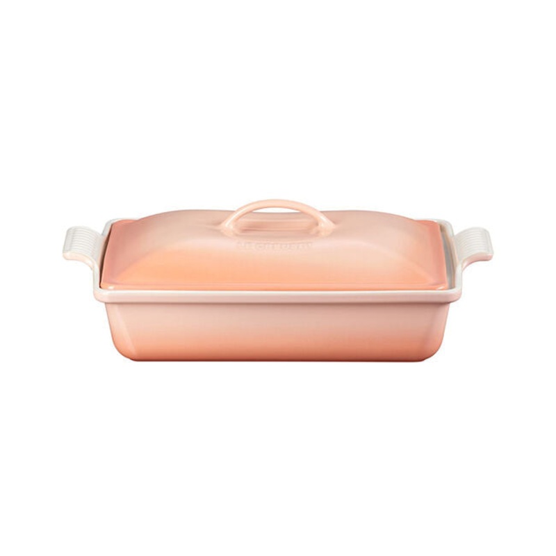 Le Creuset Heritage Rectangular Casserole 4 qt - Peche