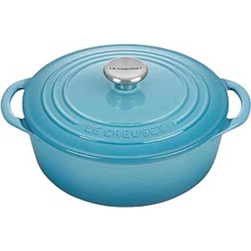 Le Creuset Traditional Shallow Round Oven Caribbean 2.75 qt