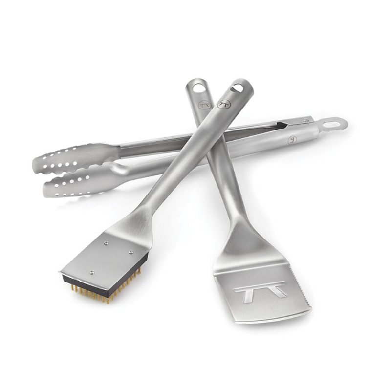 Lux 3 Piece Grill Tool Set Stainless Steel