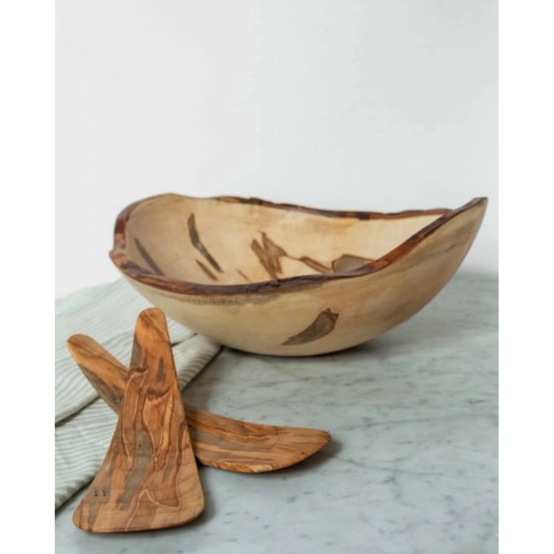 Peterman's 18" Ambrosia Maple Oval Bowl