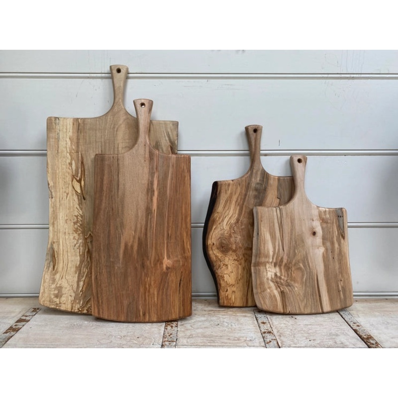 Peterman's 18" Ambrosia Maple Serving Board w/ Handle