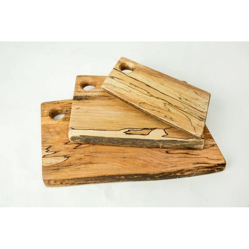 Petterman's 8" Spalted Maple Rectangular Cutting Board