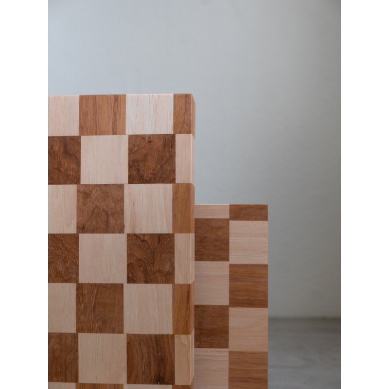 Checkerboard Butcher Block 15" x 10"