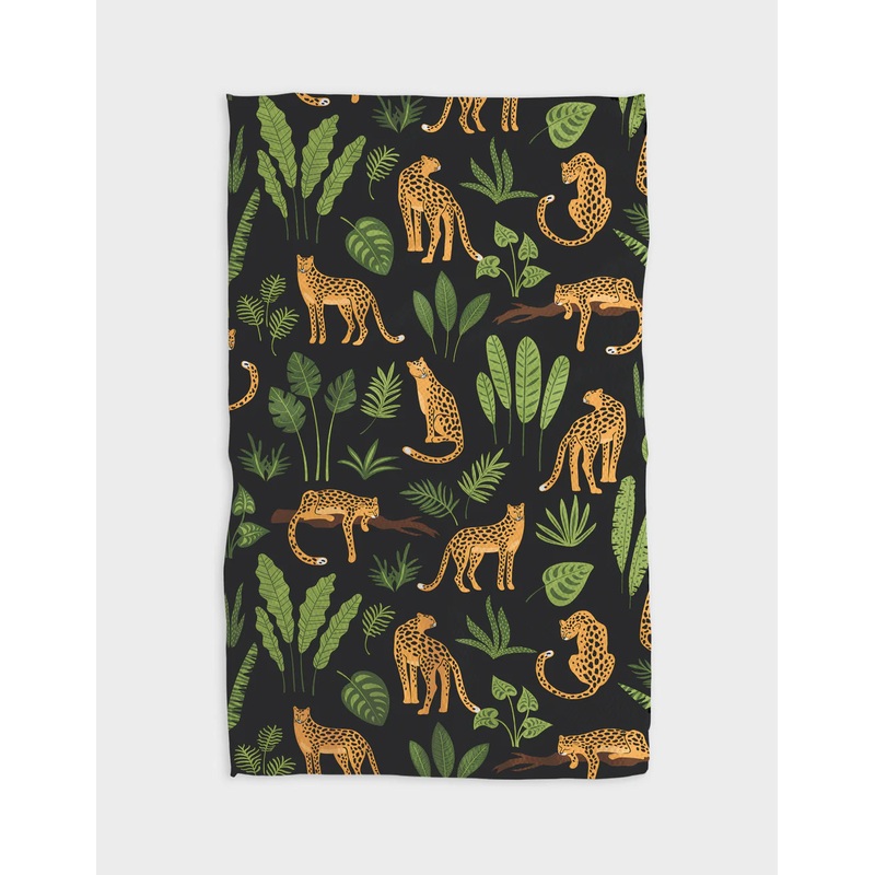 Geometry Catnap Kitchen Tea Towel