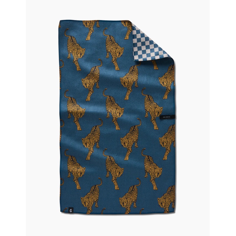 Geometry Leopard Lovin Double Sided Tea Towel