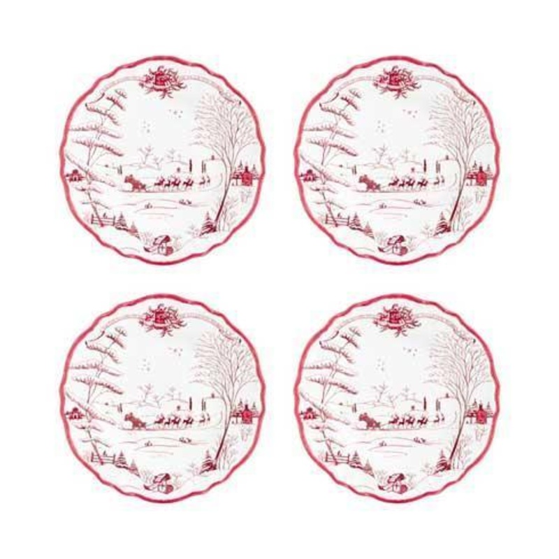 Juliska Country Estate Winter Frolic Melamine Dessert/Salad Plate