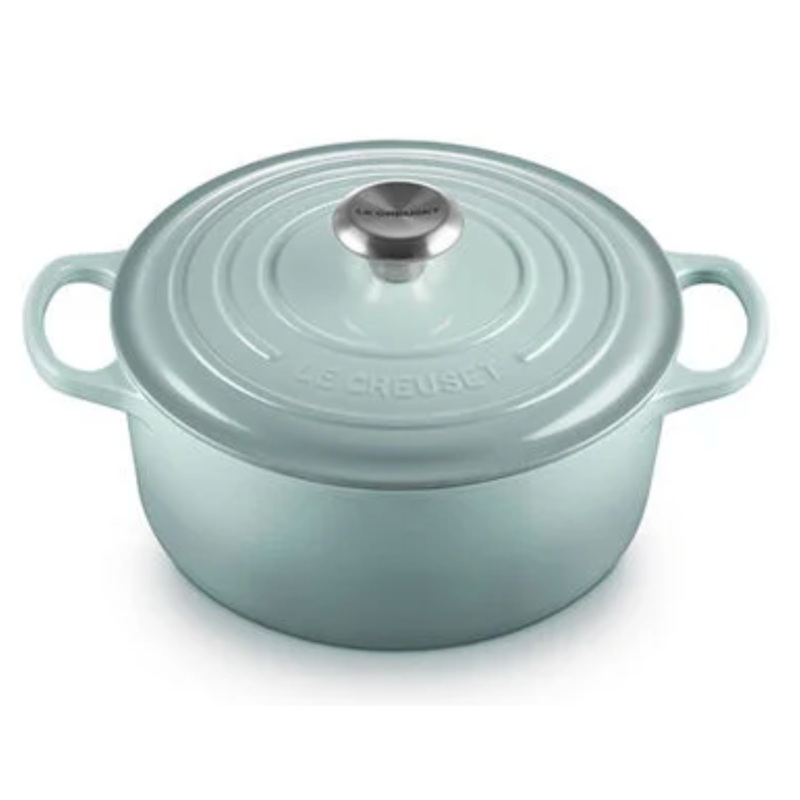 Le Creuset Signature Round Dutch Oven 4.5 qt - Sea Salt