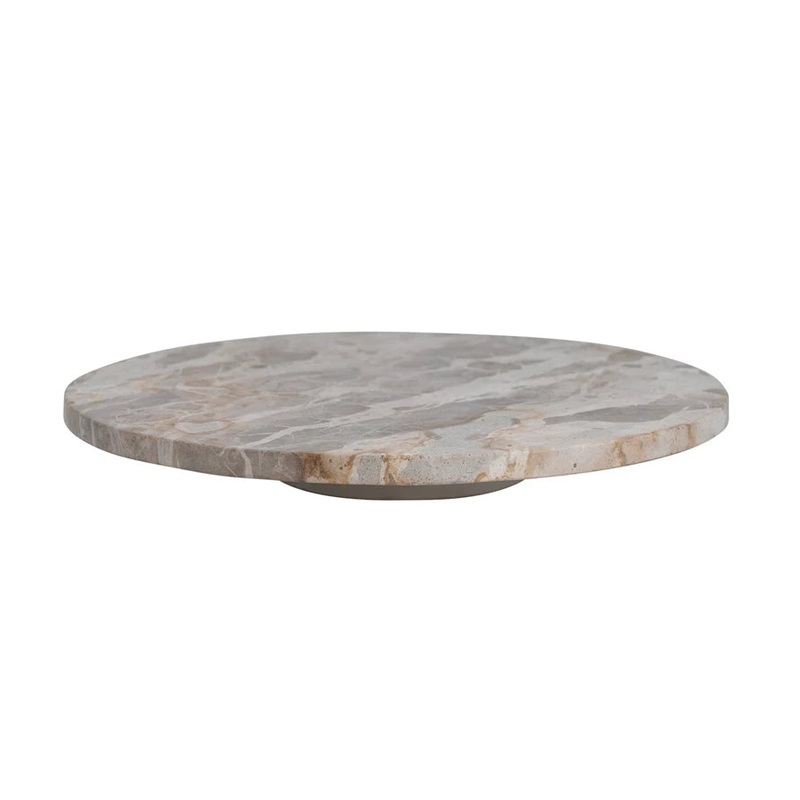 Marble Lazy Susan, Multi Color 14"