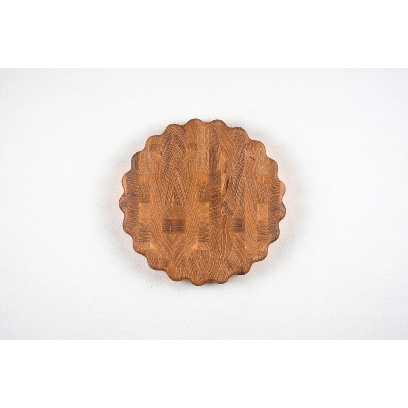 Mari Wavy Edge Butcher Block 10"