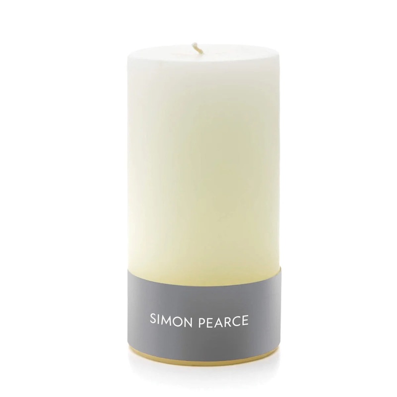 Simon Pearce Pillar Candle - Ivory 3" x 6"