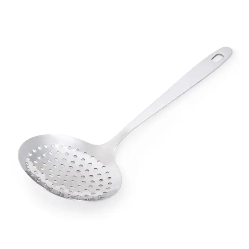 Stainless Steel Skimmer Spoon, 13"