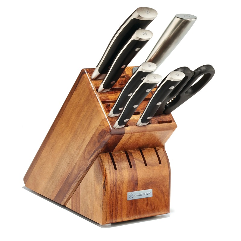 Wsthof Classic Ikon 8pc Acacia Set
