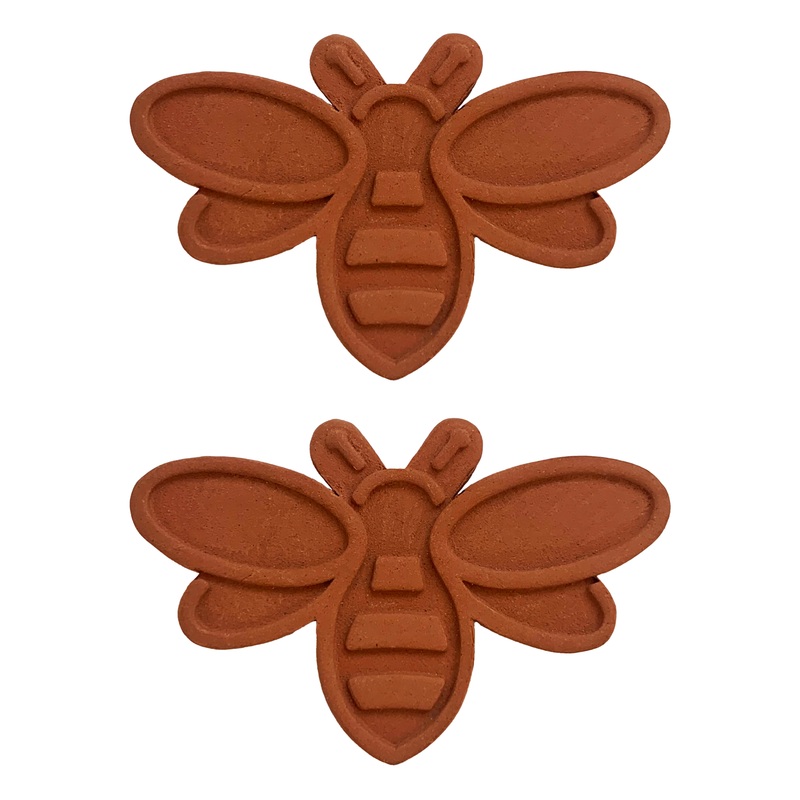 Bee Sugar Keeper, Set of 2, 2.5" x 2" x 0.4"