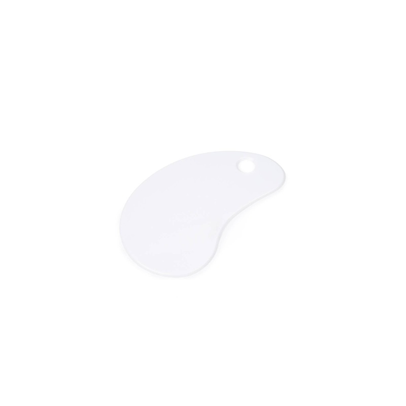 Bowl Scraper, Plastic, White, 11.6" x 4" x 6.5"