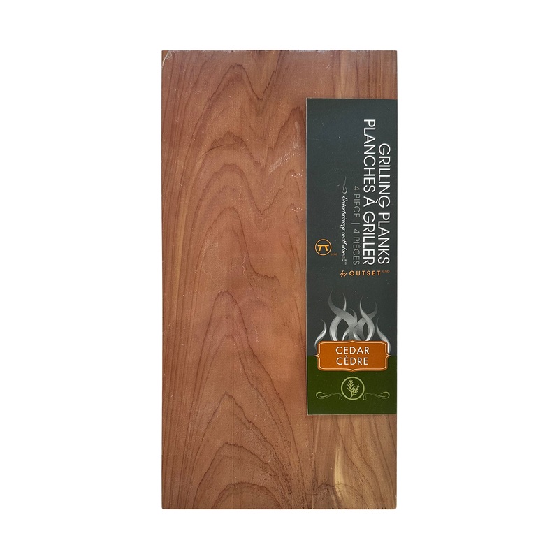 Cedar Planks S/4 5" x 11"
