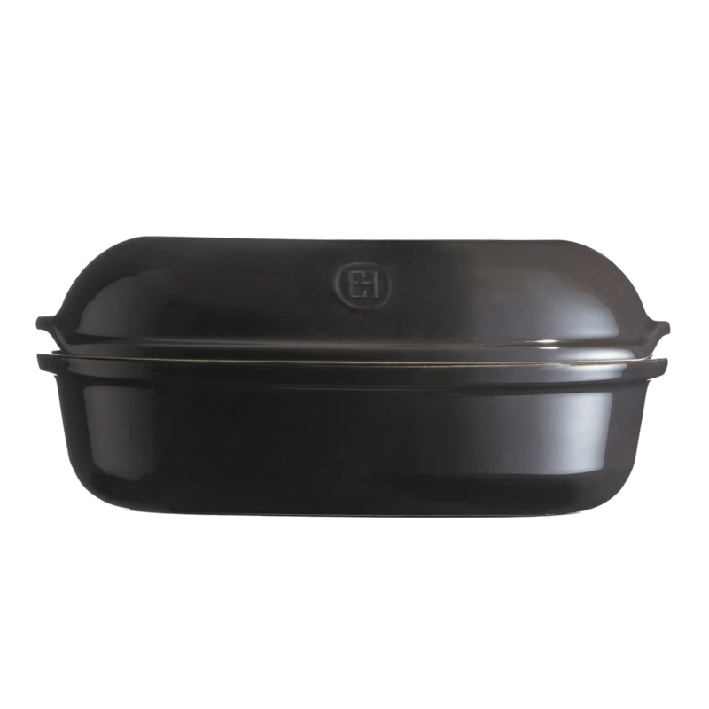 Emile Henry Bread Baker Charcoal
