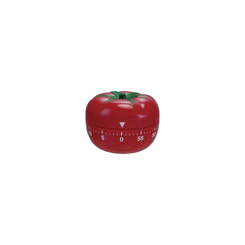 Plastic Tomato Shaped 1 Hour Twist Timer