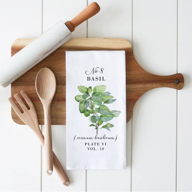 Porter Lane Home Basil Tea Towel