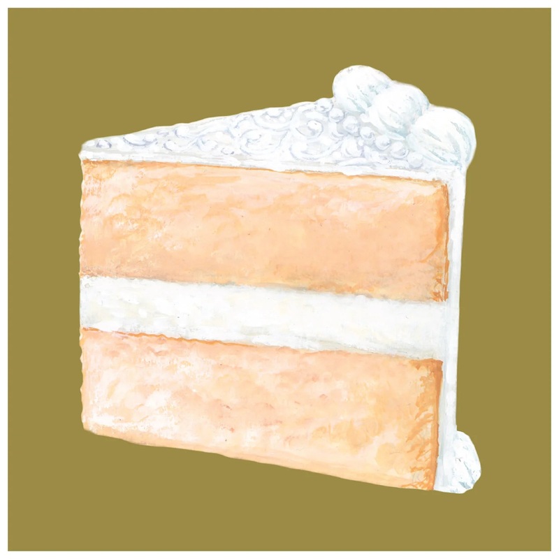 Hester and Cook Tiered and Sliced Cake Napkins Regular price