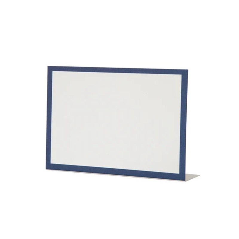 Hester & Cook Navy Frame Place Card