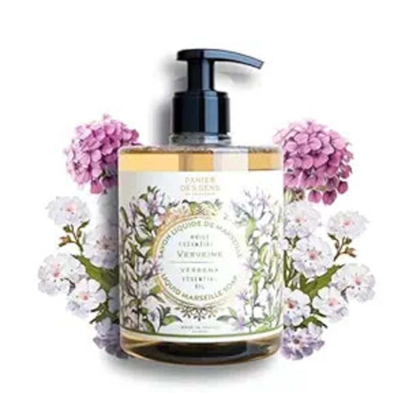 Liquid Marseille Soap - Verbena savon liquide de Marseille 16.9oz