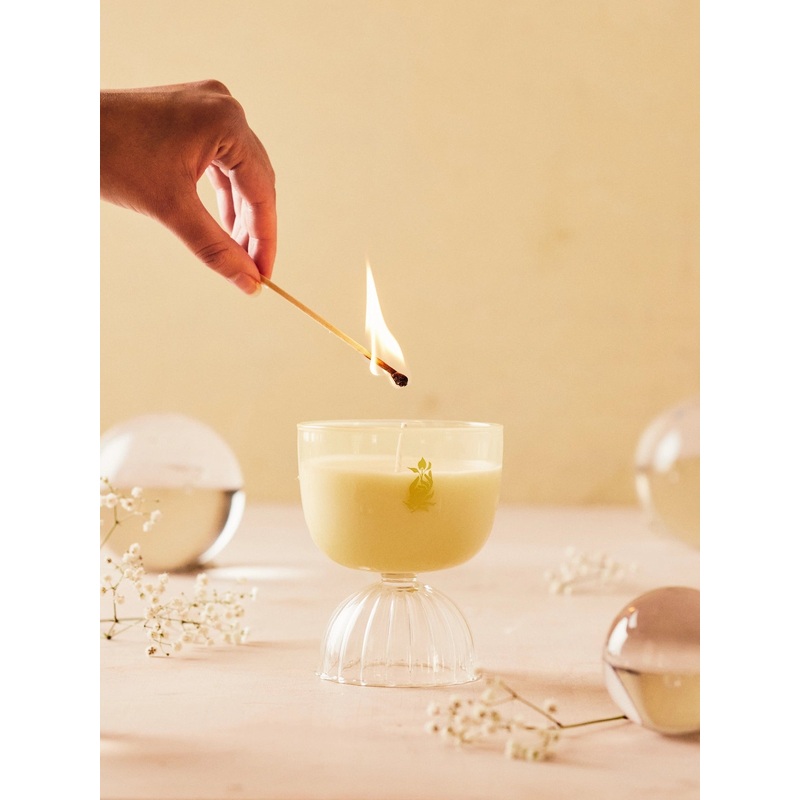 Rewined Coupe Champagne Candle