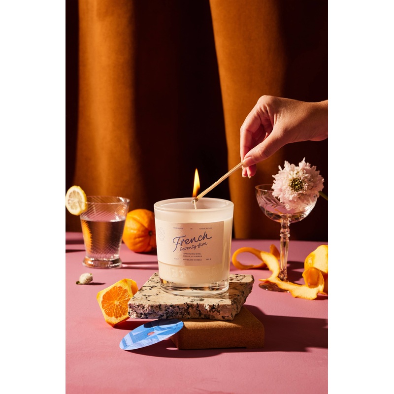 Rewined French 75 Candle 10 oz