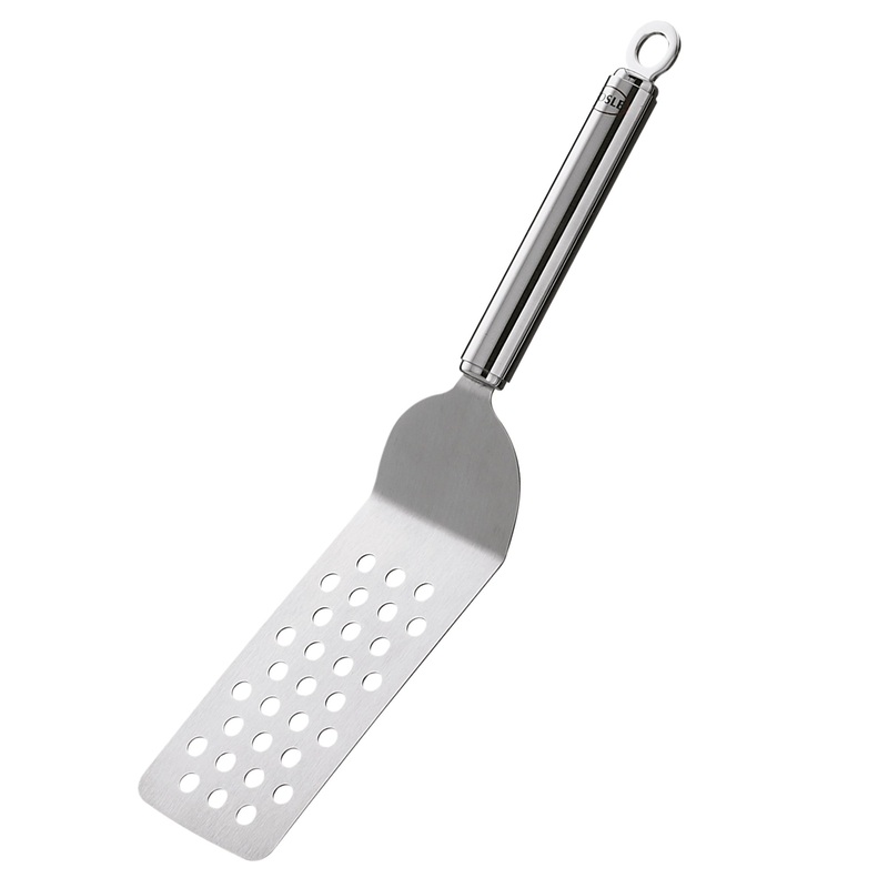 Rosle Angled Spatula Perforated 12.6