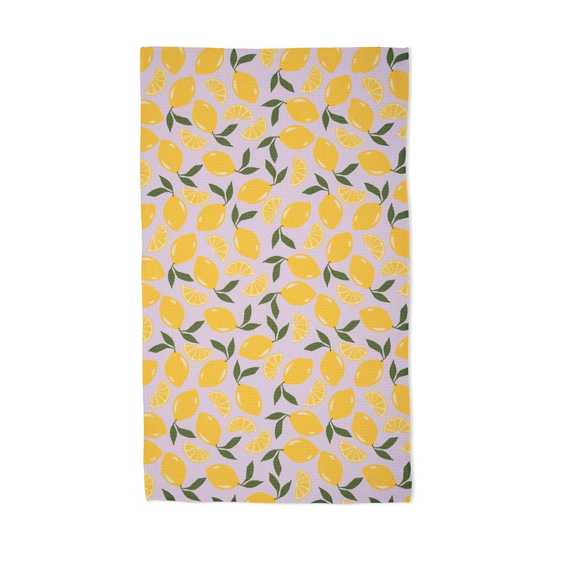 Geometry Sweet Lemon Tea Towel