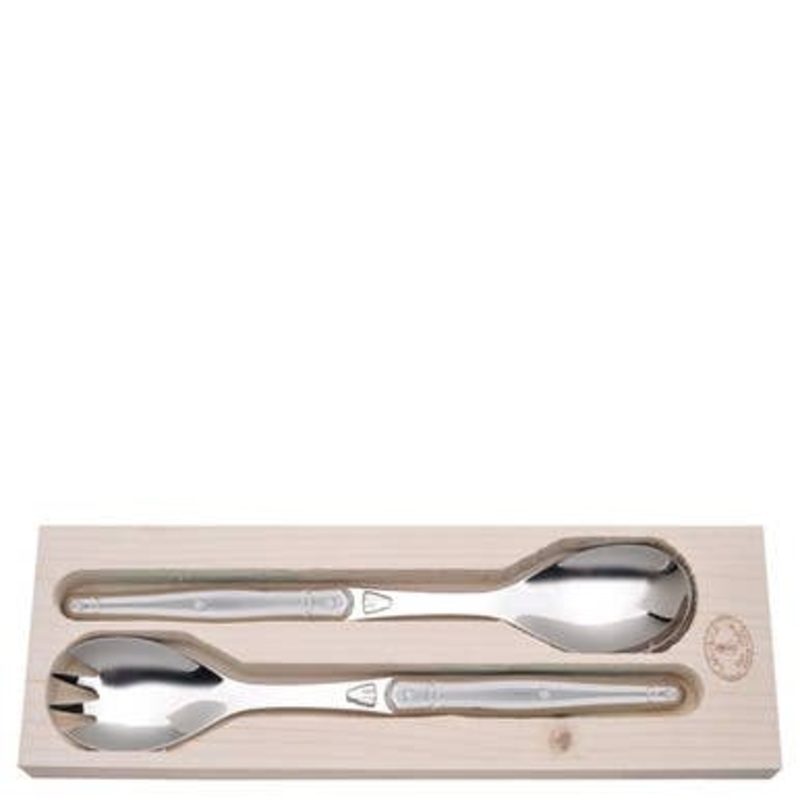Jean Dubost Stainless Steel Salad Servers