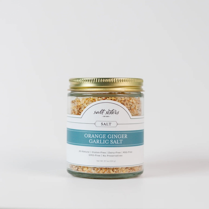Salt Sisters Orange Ginger Garlic Salt 3.7 oz