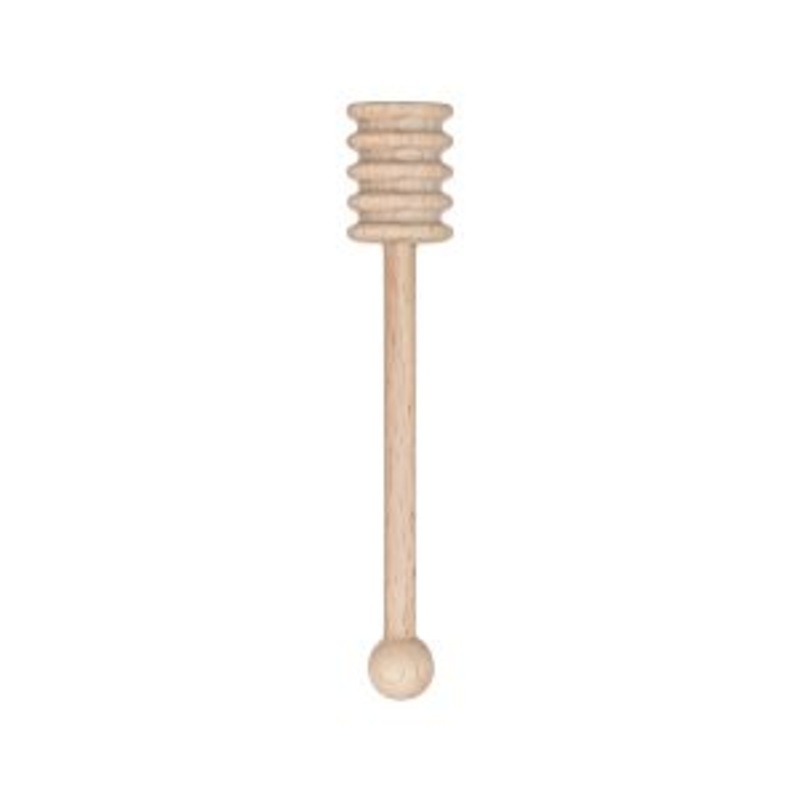 HIC Kitchen Beechwood Mini honey dipper