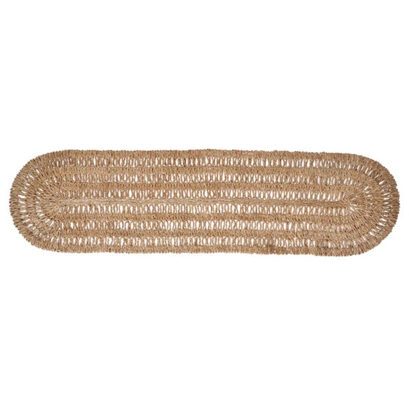 Juliska Straw Loop 16"x 60" Table Runner - Natural