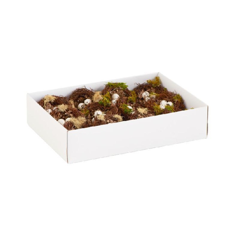 2.5" Miniature Nest w/Eggs