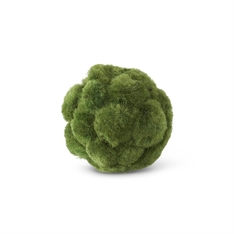 3.75" Green Sisal Moss Ball