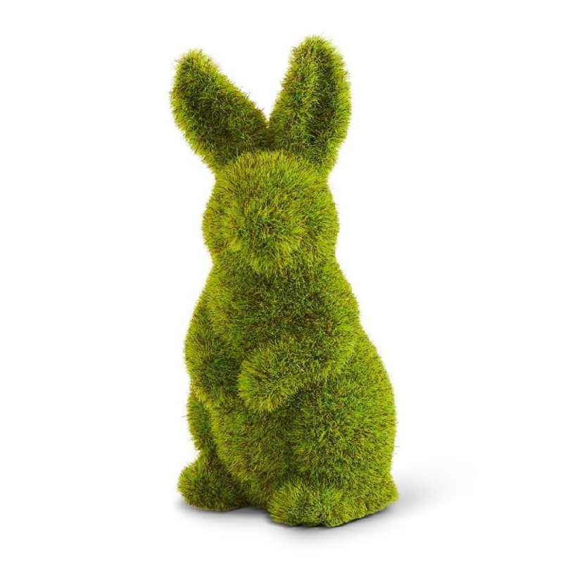 6" Mossy Standing Bunny