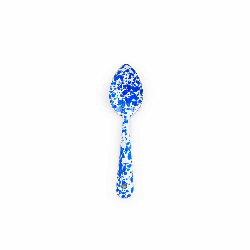Crow Canyon Splatter Enamelware Medium Spoon