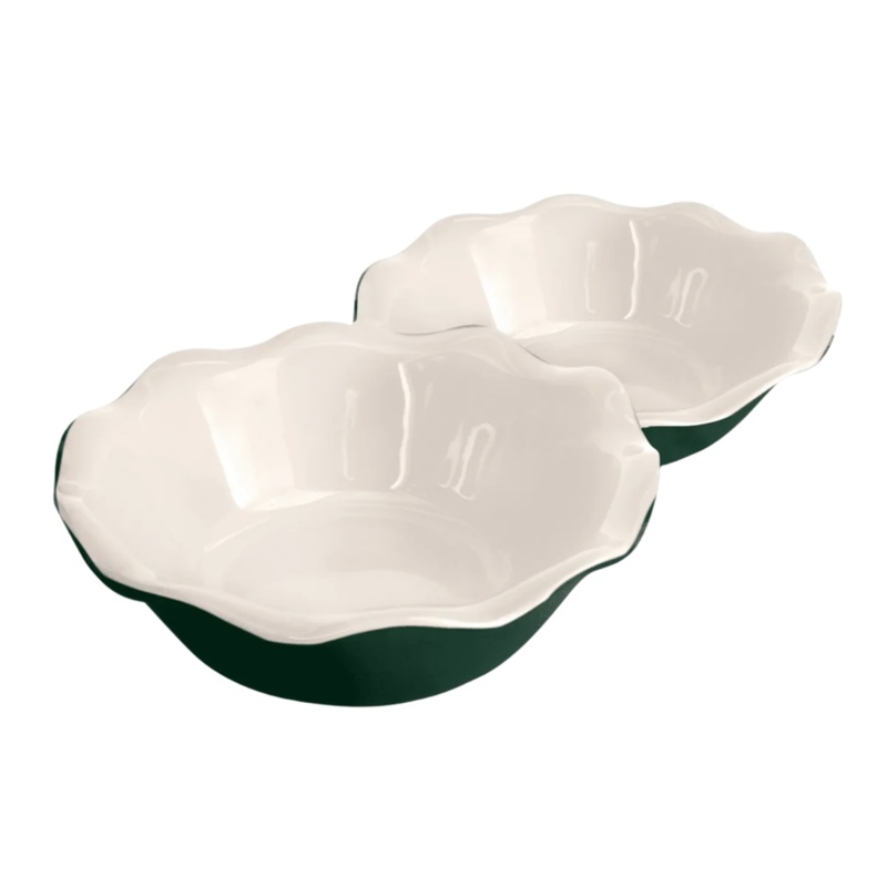 Emile Henry Evergreen Modern Classics Mini Pie Dish (Set of 2)