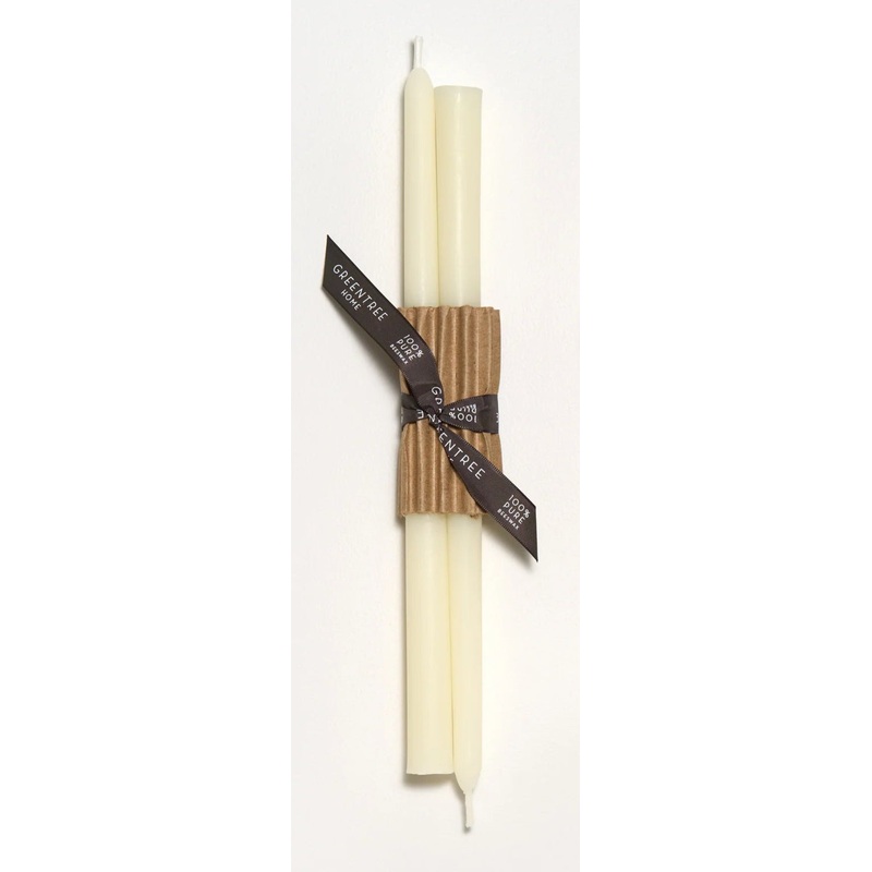 Greentree Everyday Tapers Cream 12"