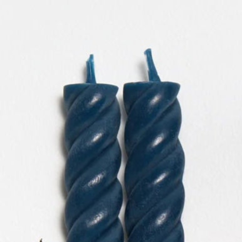 Greentree Rope Tapers Blue Slate 10"